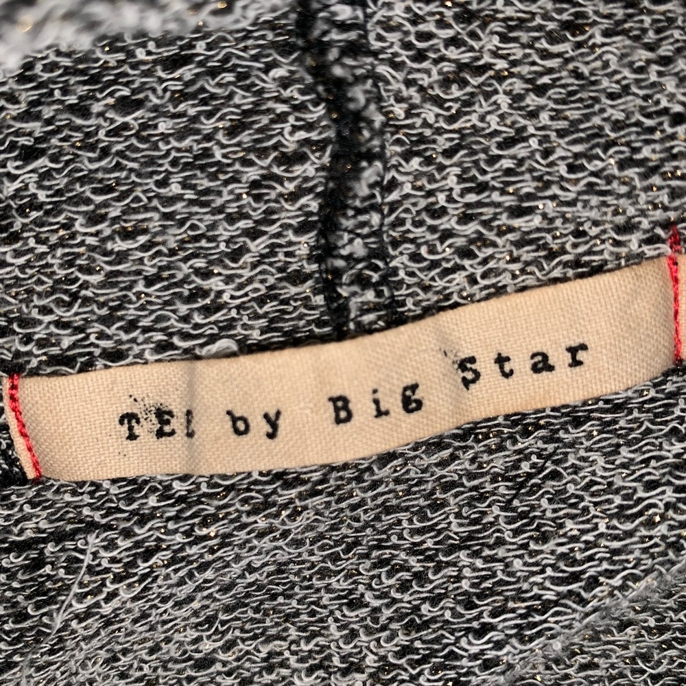 Big Star Cowl neck hoodie • size Large - Picture 3 of 3
